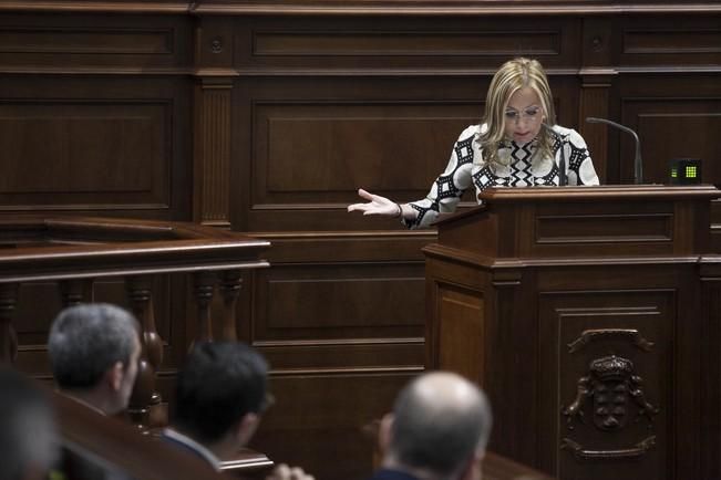 19/01/2017.CANARIAS.Pleno del Parlamento de Canarias..Fotos: Carsten W. Lauritsen