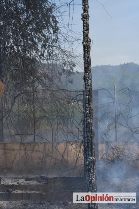 Incendio en Beniaján