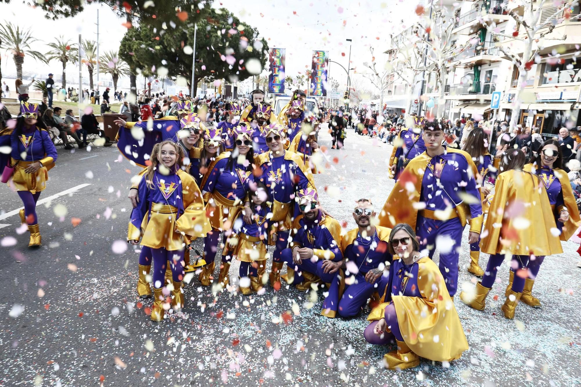 EN IMATGES | Els millors moments del Carnaval de Roses 2024