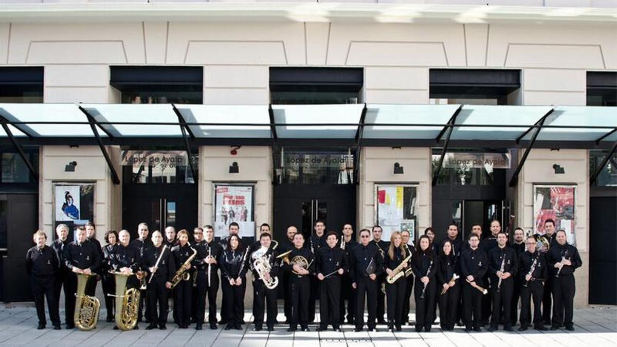 Banda Municipal de Música de Badajoz, en una imagen de archivo.