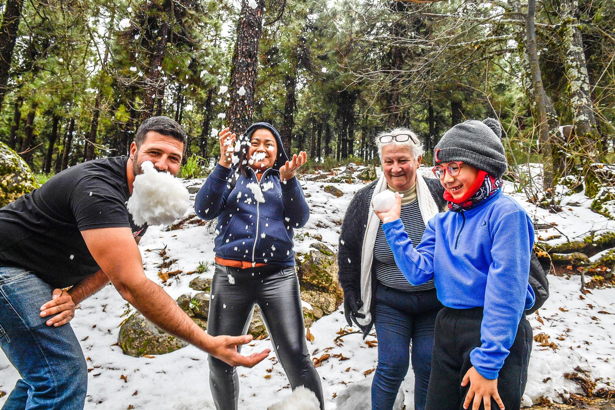 Nevada en Gran Canaria (16/02/23)