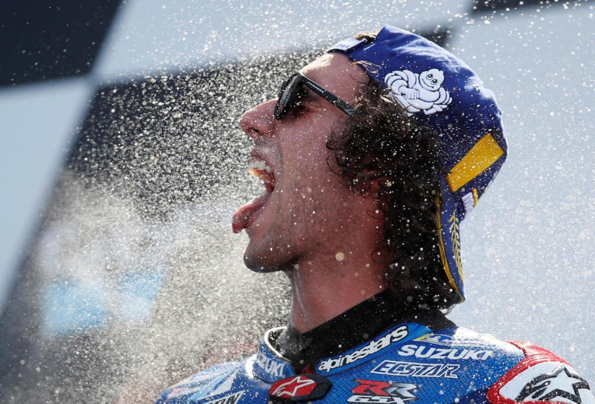Las imágenes de la victoria de Rins en Silverstone