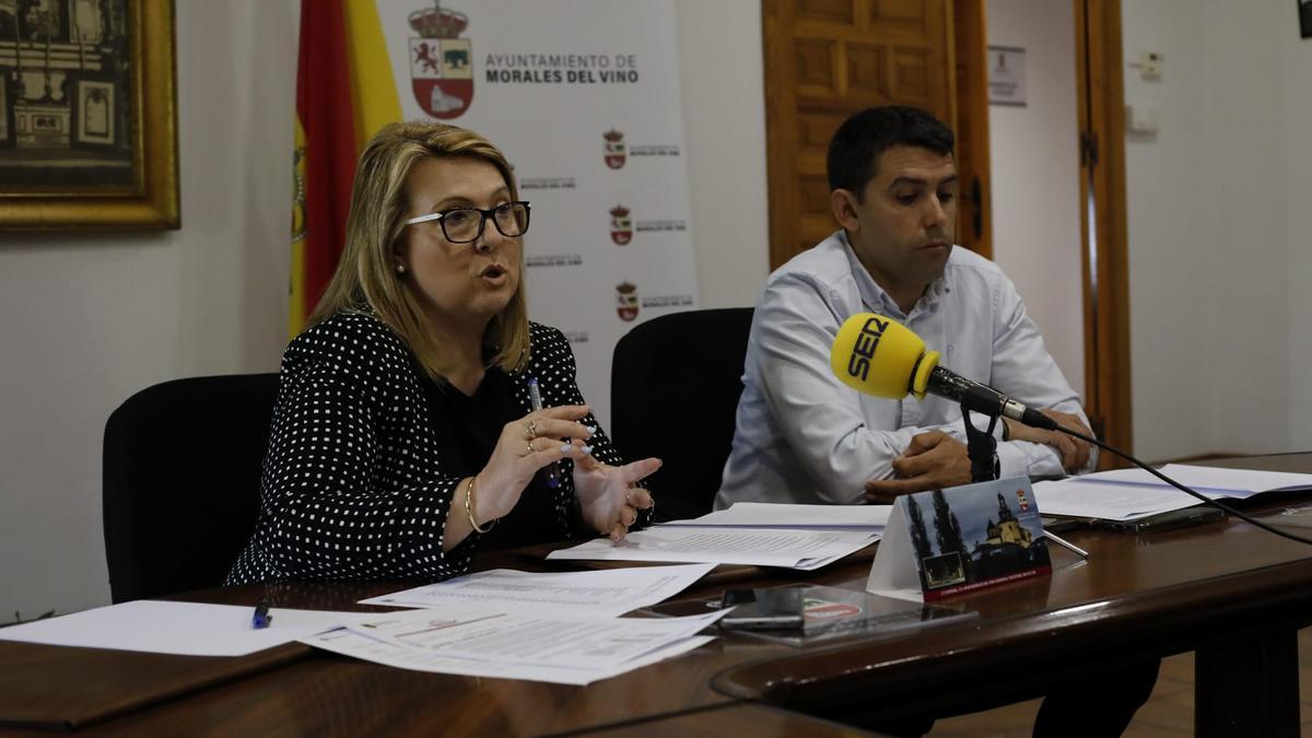 Rueda de prensa celebrada hoy.