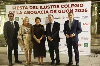 La cena del Colegio de la Abogacía de Gijón, en imágenes