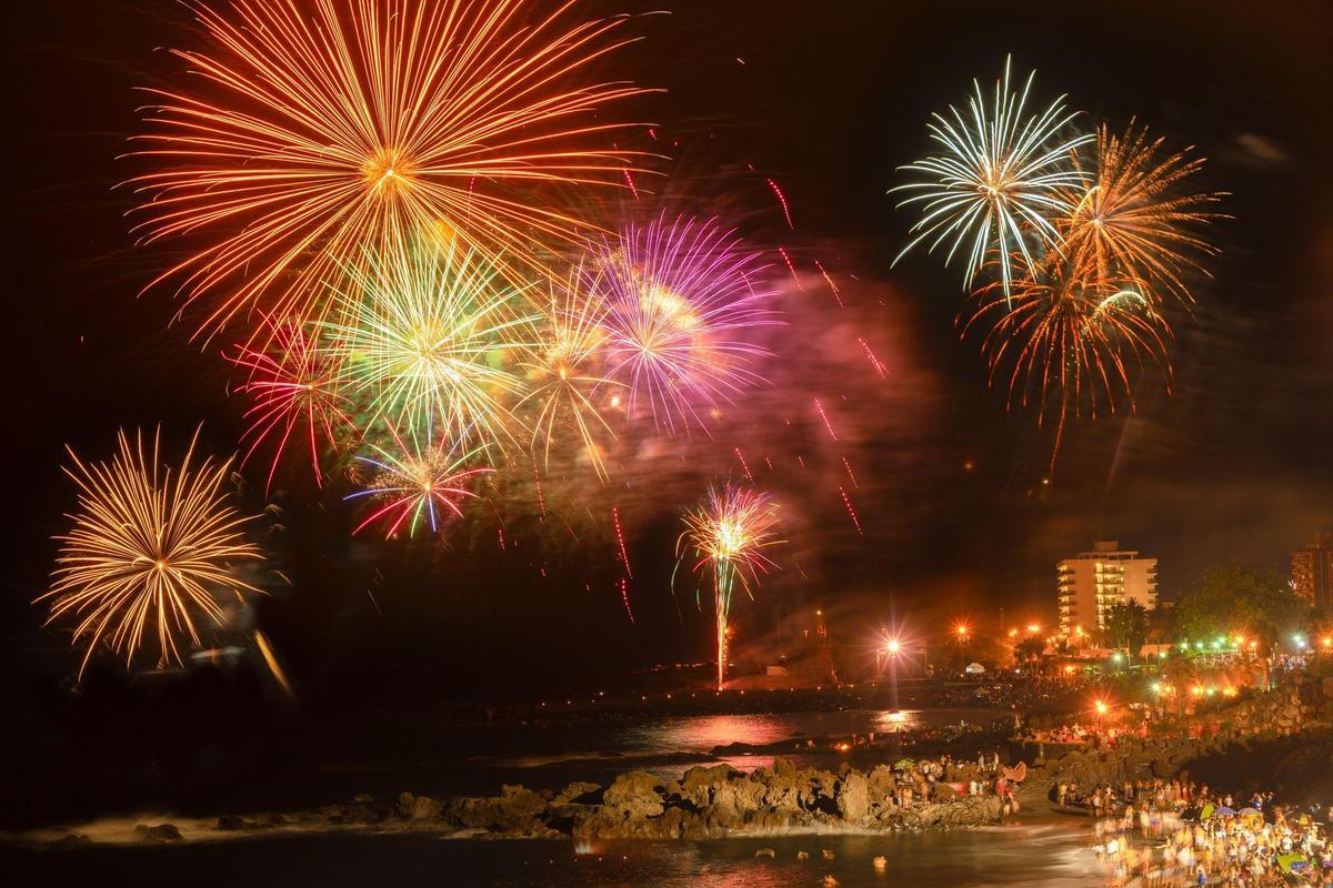 Noche de San Juan en Tenerife.