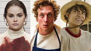 Selena Gomez (’Solo asesinatos en el edificio), Jeremy Allen White (’The Bear’) e Iñaki Godoy (’One Piece’.