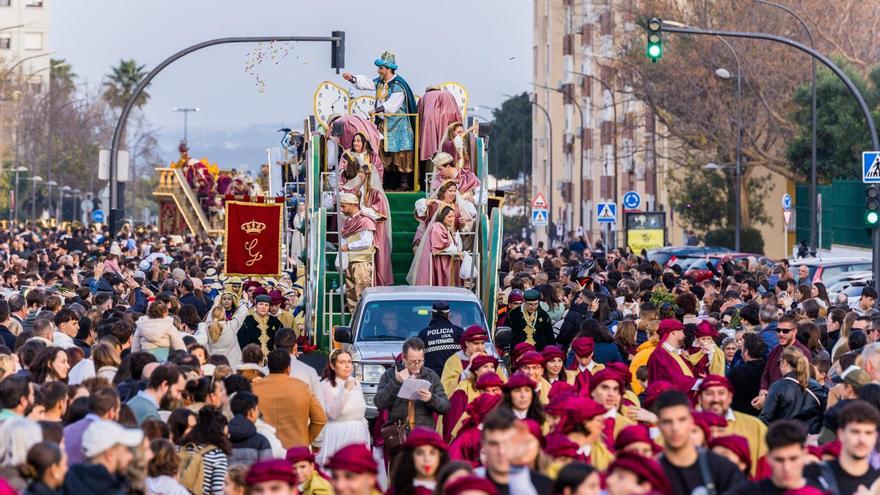 Archivo - Cabalgata de Reyes Magos de San Fernando en enero de 2025.
