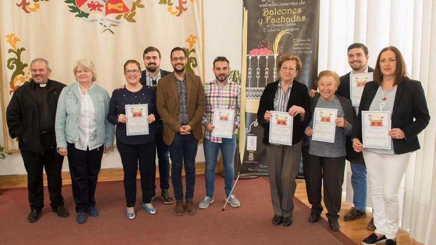 Premio para los balcones mejor decorados en la pasada Semana Santa