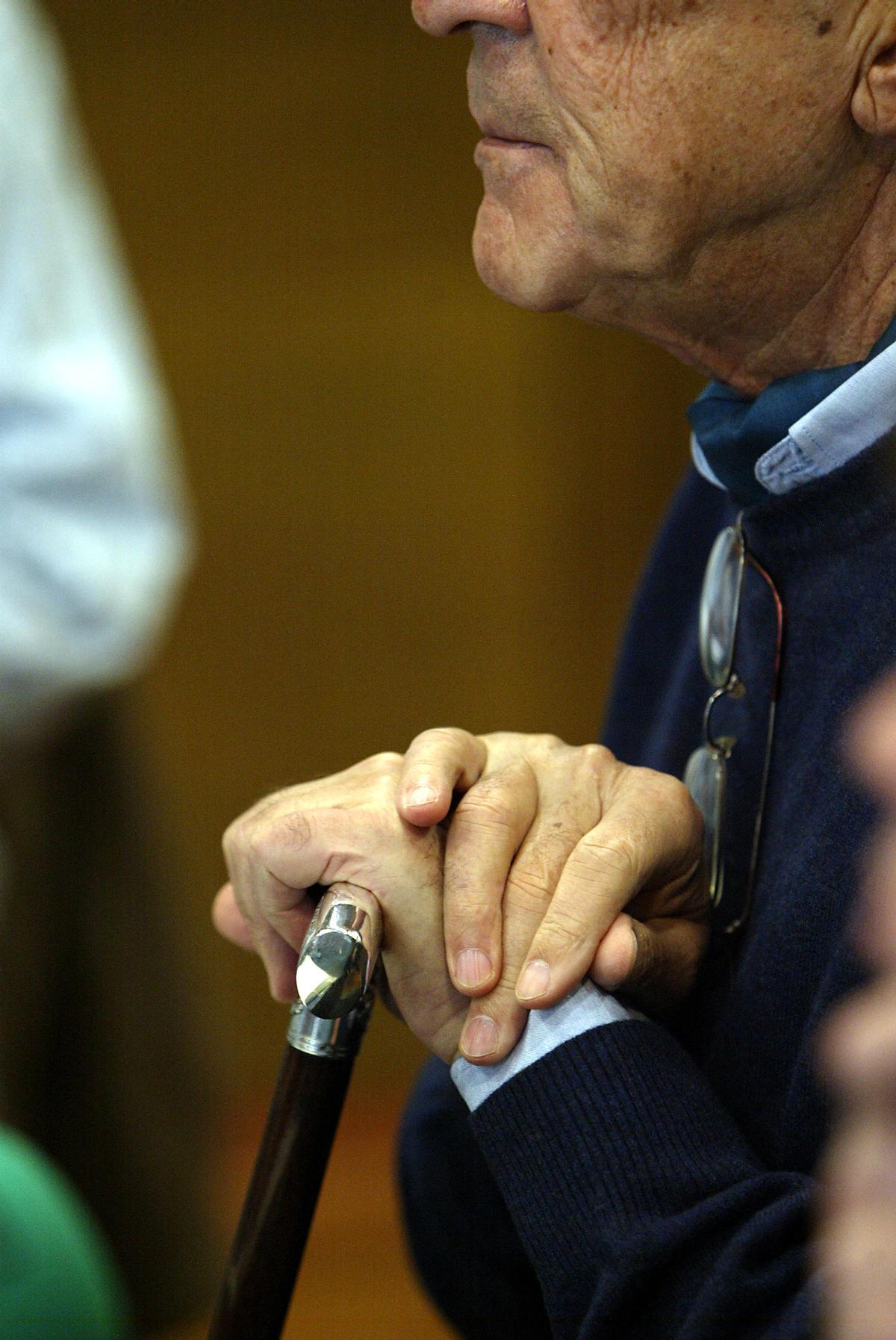 Antonio Gala, en un hotel de Barcelona, en noviembre del 2005.