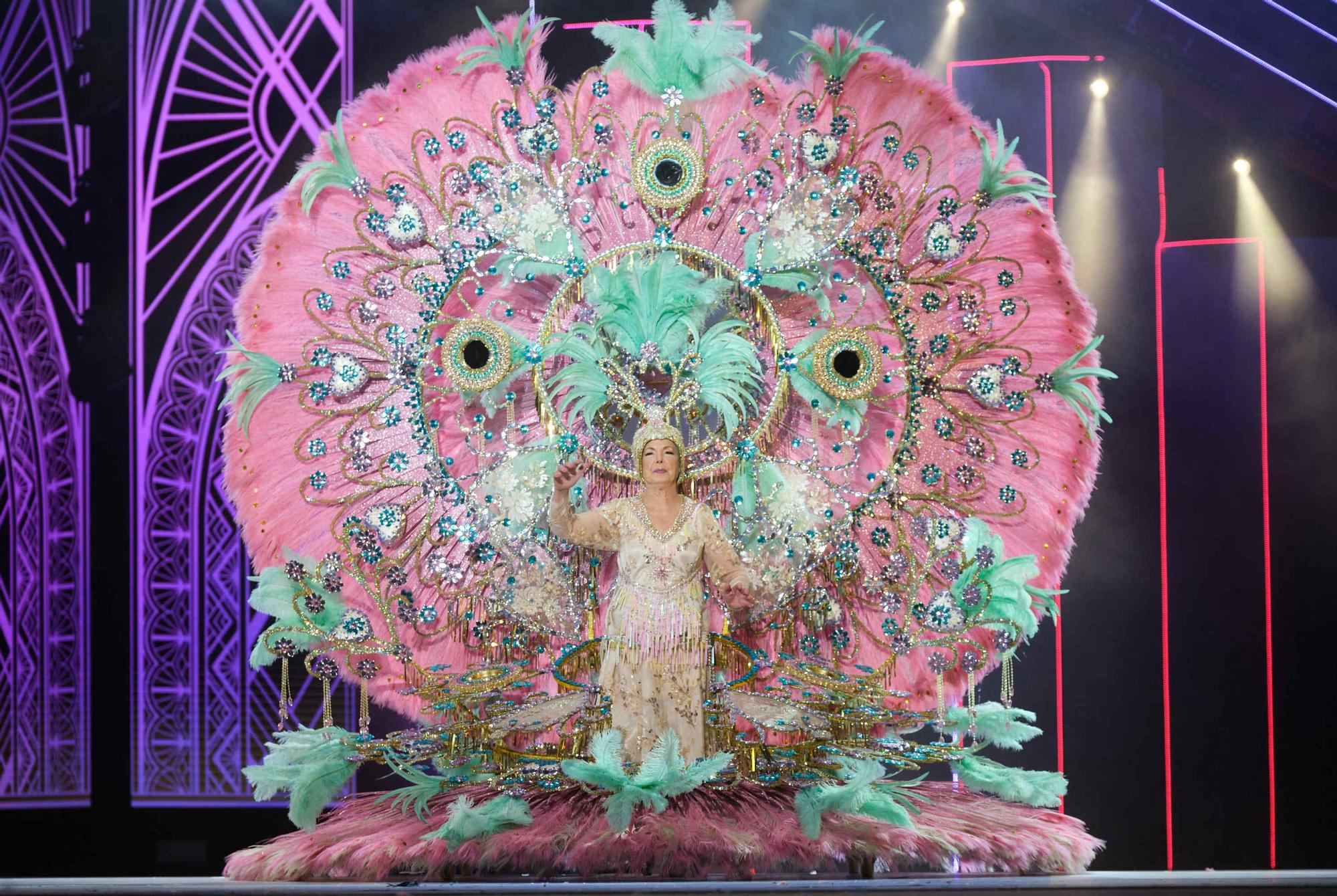 Gala de elección de la reina de los mayores del Carnaval de Santa Cruz de Tenerife 2023