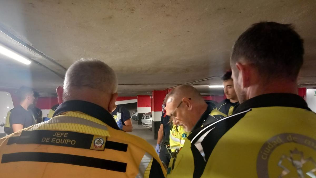 Los hechos han tenido lugar en un garaje de la calle Alcántara de Madrid.