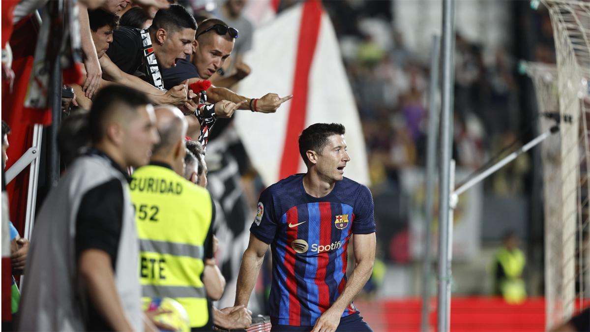 Rayo Vallecano - FC Barcelona | El gol de Lewandowski