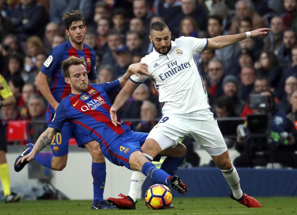 El Barcelona - Real Madrid, en imágenes