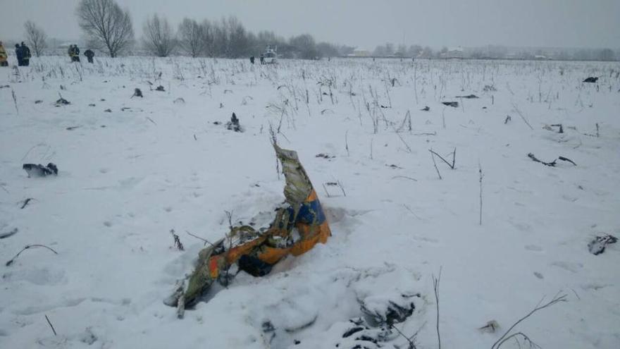 Un accident d&#039;avió deixa 71 morts prop de Moscou