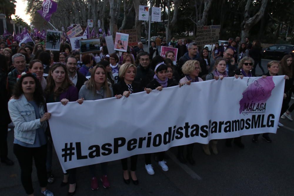 Manifestaciones por el 8M en Málaga