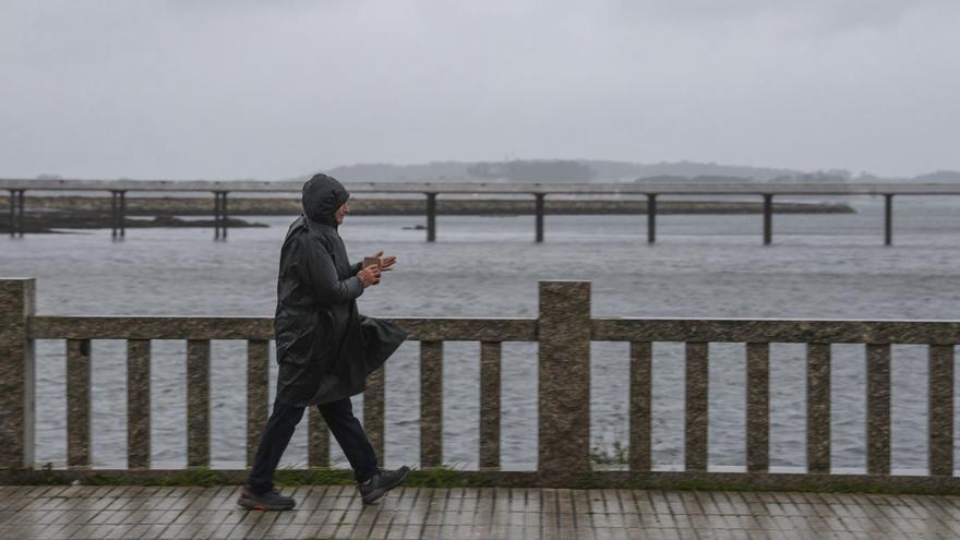 Arousa despide al noviembre más lluvioso del último lustro