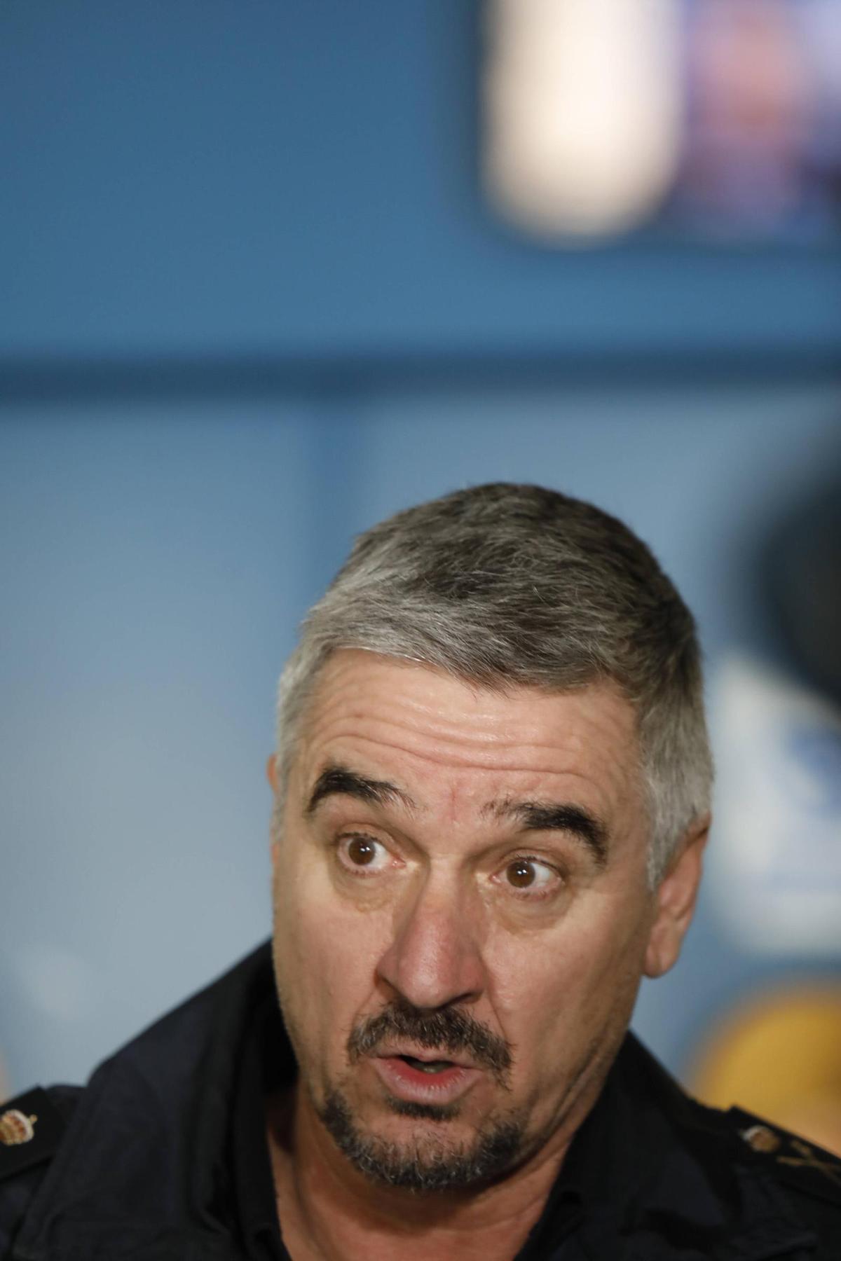 El Jefe Superior Jorge Ignacio Moreno.