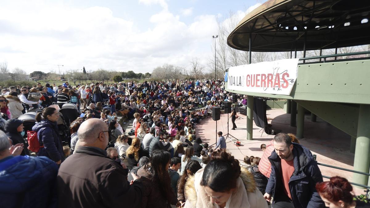 La Cincomarzada también se vive con fuerza en el barrio Oliver