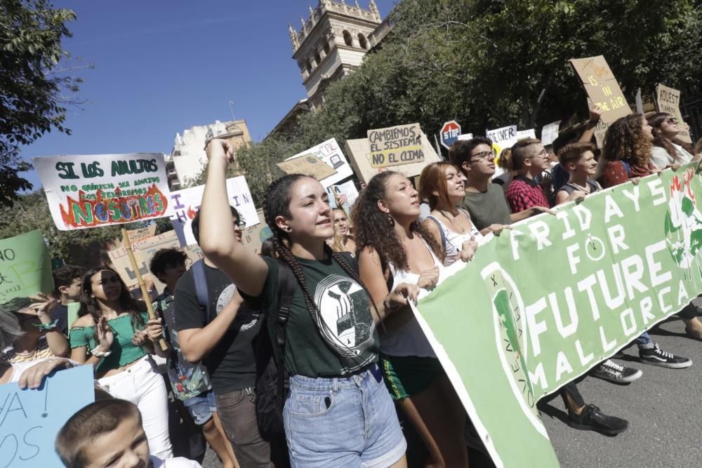 Die große Klimaschutz-Demo auf Mallorca