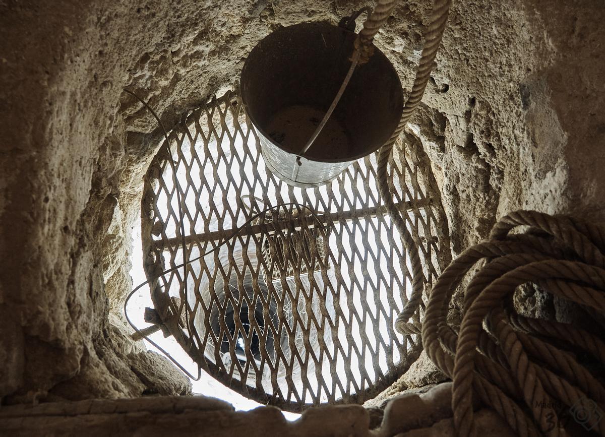 En el interior de la ermita todavía se puede ver un pozo del siglo II y algunas pinturas de la época medieval