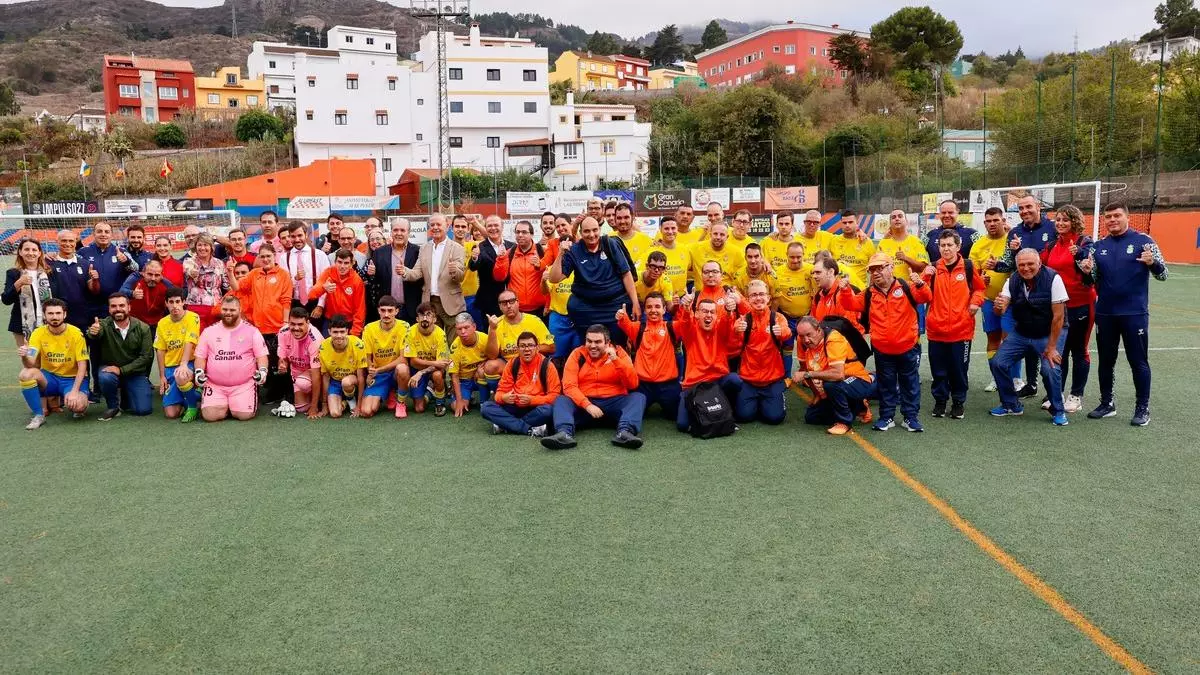 El Cabildo subvenciona el equipo de fútbol inclusivo I + I Panadería Pulido San Mateo