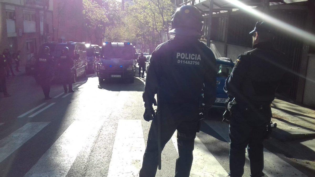 Imagen facilitada por los Mossos de la operación