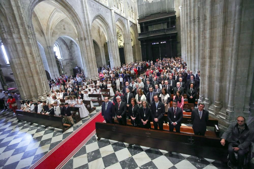 Celebración del Corpus Christi en Oviedo