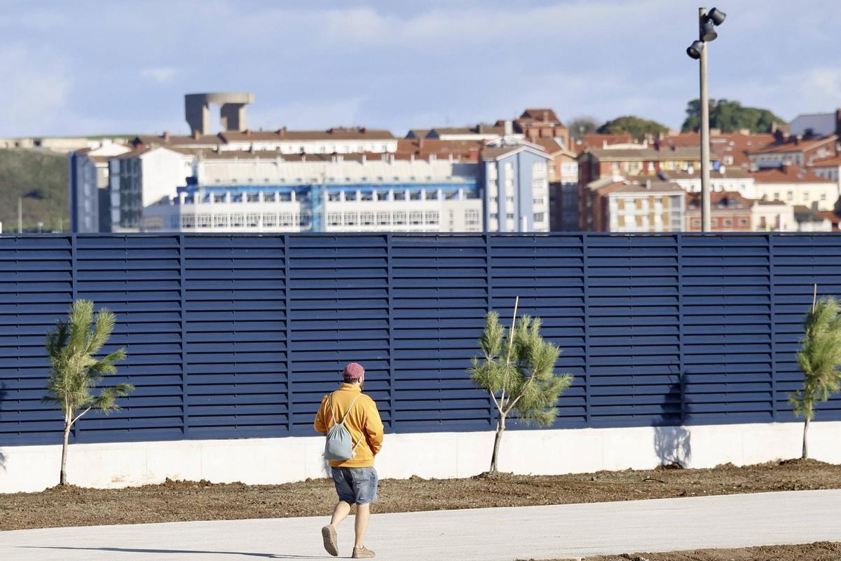 El paseo de Naval Azul, listo para su apertura a la ciudadanía