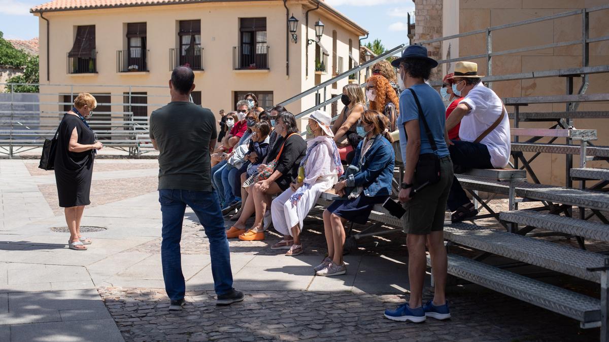 Los turistas han vuelto a Zamora, pero aún no alcanzan los niveles prepandemia