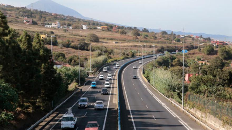 Un tramo de la Autopista del Norte.