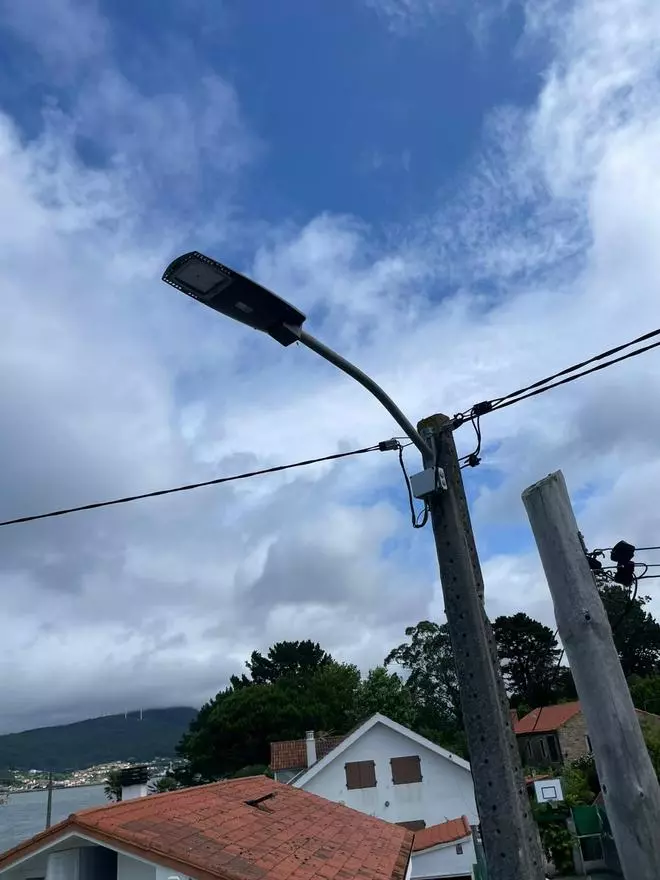 Porto do Son completa a terceira fase do proxecto de mellora da iluminación pública
