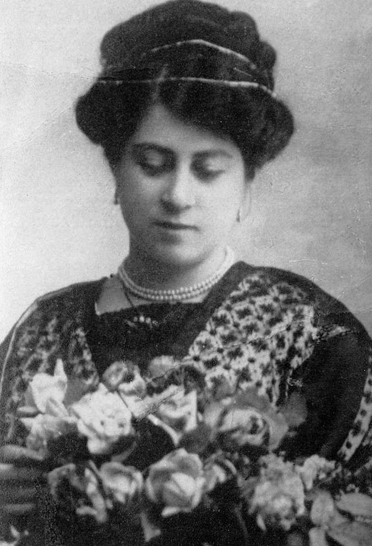 Andreíta, pioneira do cine e do baile en Cangas