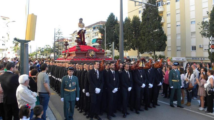 La procesión del Ecce Homo en Vélez Málaga.