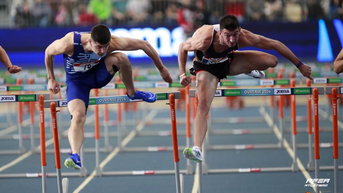 Quique Llopis y Asier Martínez, en el Campeonato de España de 2024