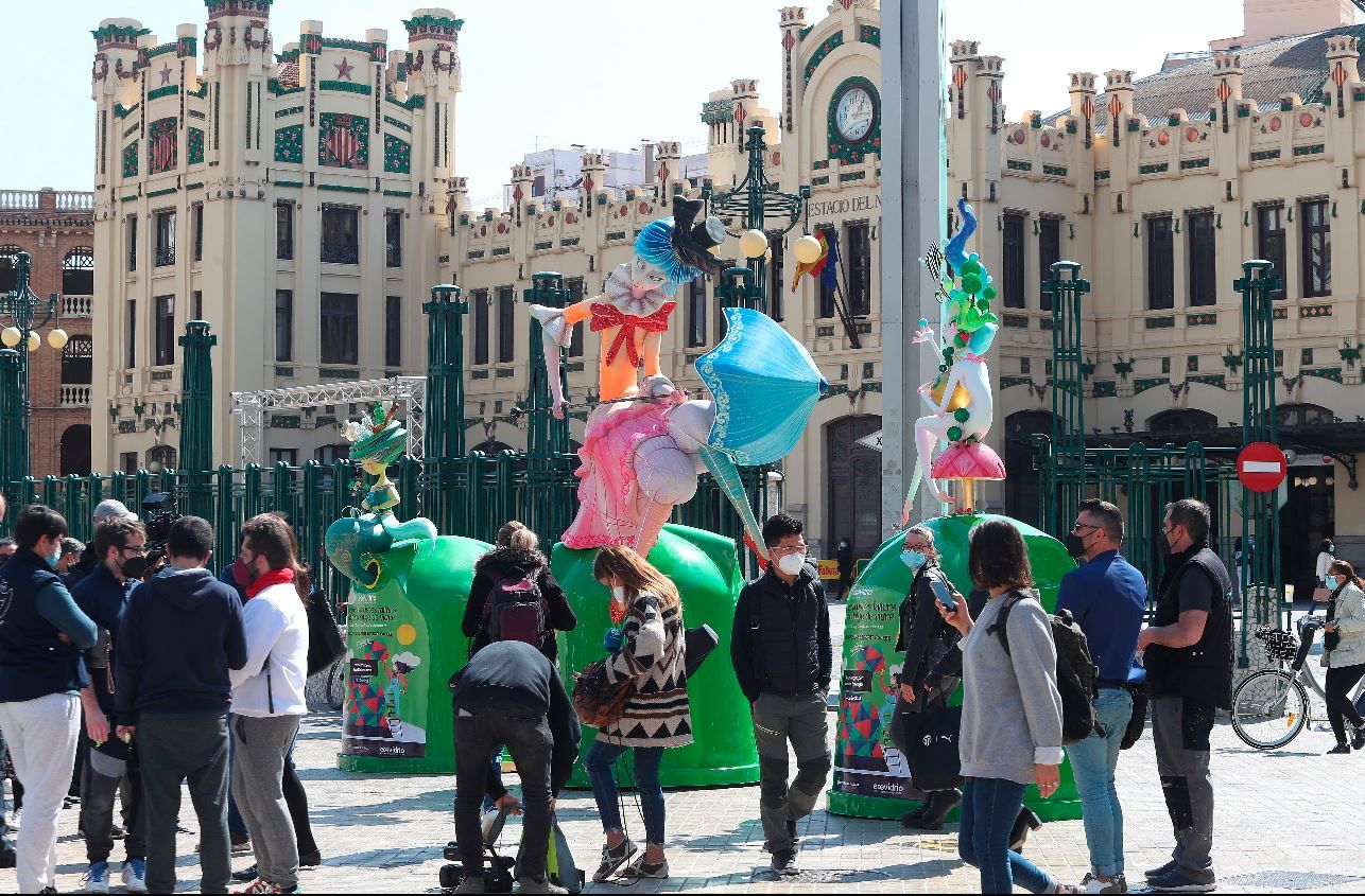 "Plantà" de Ninots de Falla con significado ecológico