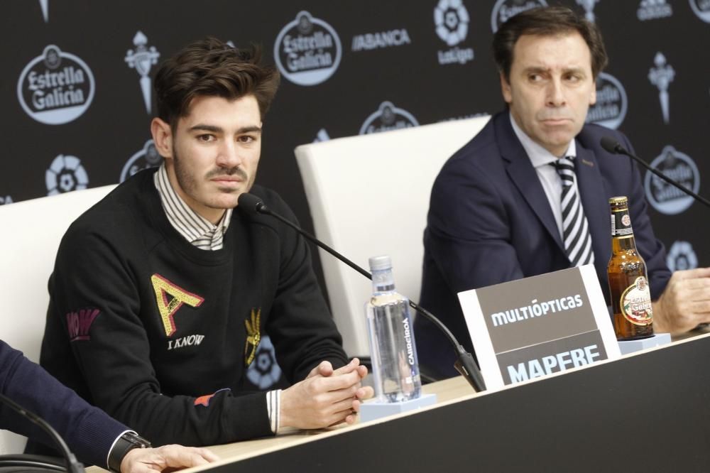 El nuevo fichaje celeste considera que el club vigués está "entre los seis o siete mejores de España"