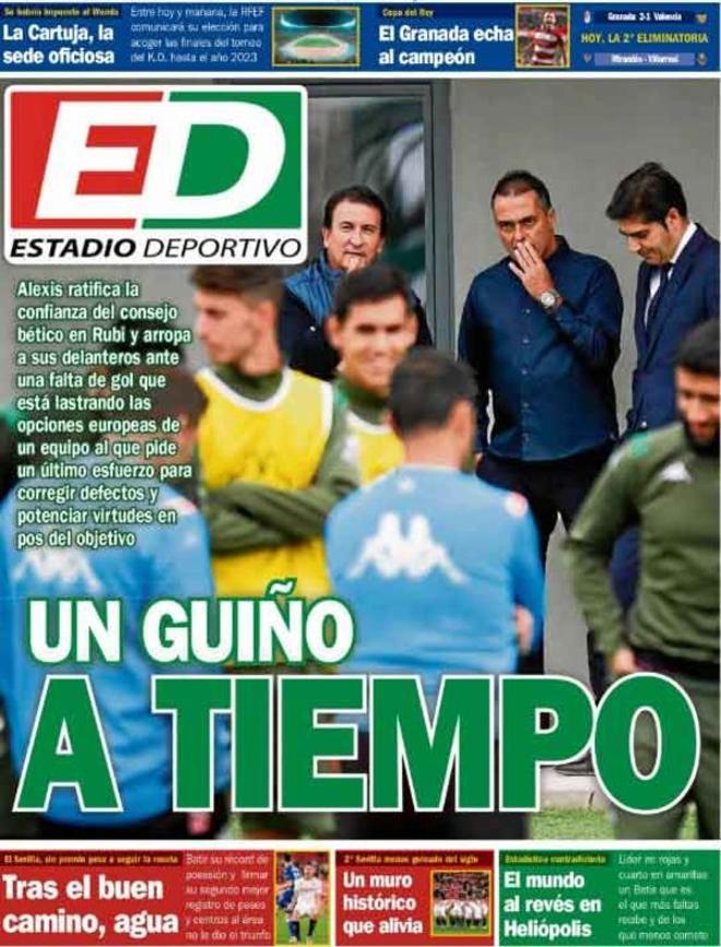 Las portadas del día en la prensa deportiva