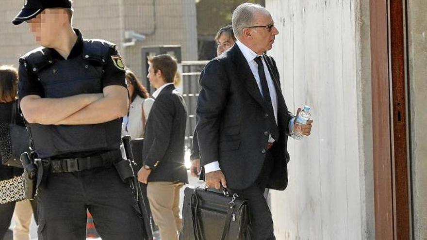 L&#039;expresident de Caja Madrid, Rodrigo Rato, divendres passat en la jornada en què va declarar Miguel Blesa