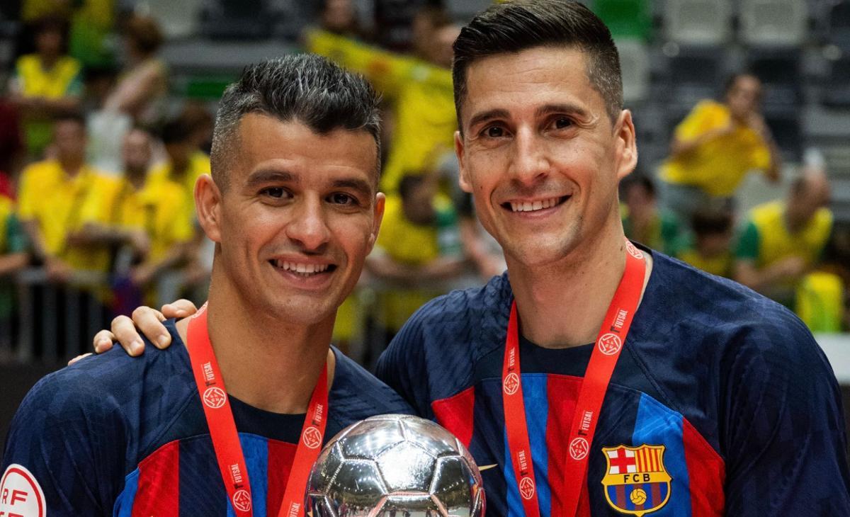 Marcenio y Ortiz dejarán una profunda huella en el Barça