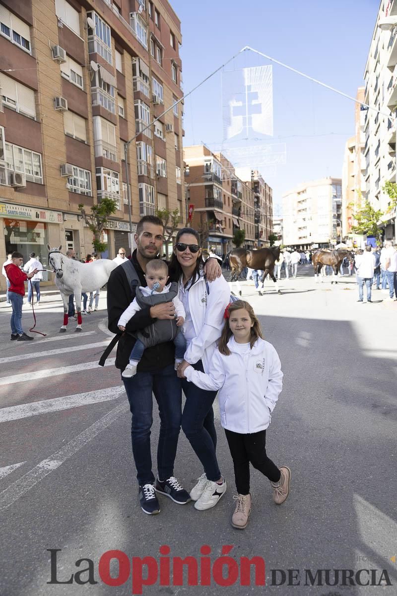 Concurso de caballo a pelo: pasacalles hasta el Hoyo en Caravaca