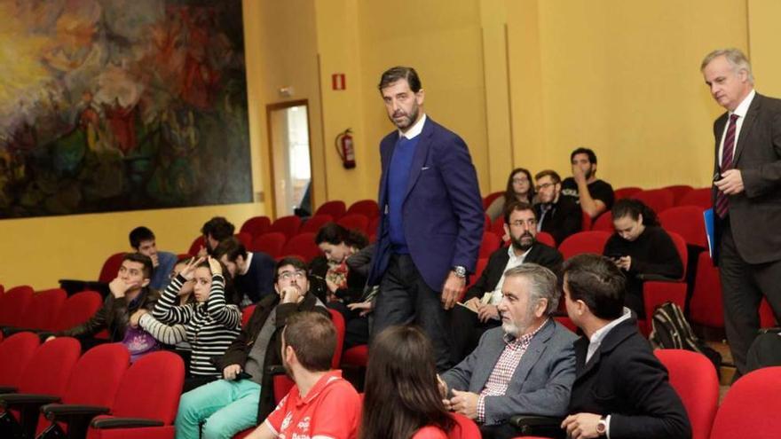 Pedro Luis Fernández, a su llegada a la Politécnica.