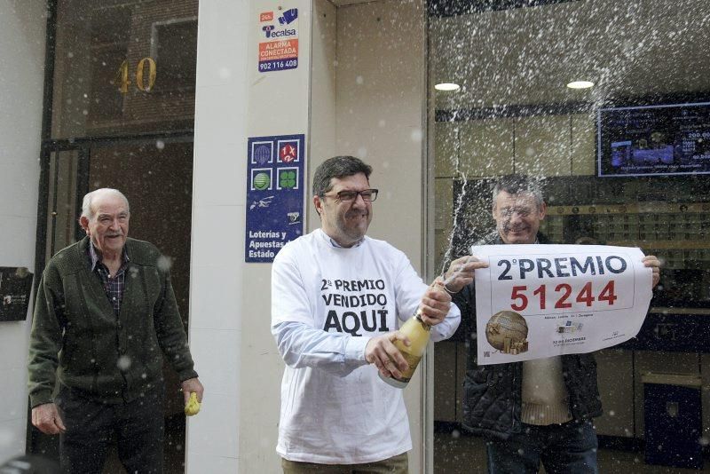 Lotería de Navidad 51.244 premiado en Zaragoza