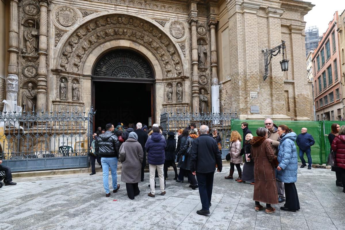 Funeral por la muerte de Jorge García-Dihinx y Natalia Román en el alud de Panticosa Funeral por la muerte de Jorge García-Dihinx y Natalia Román en el alud de Panticosa