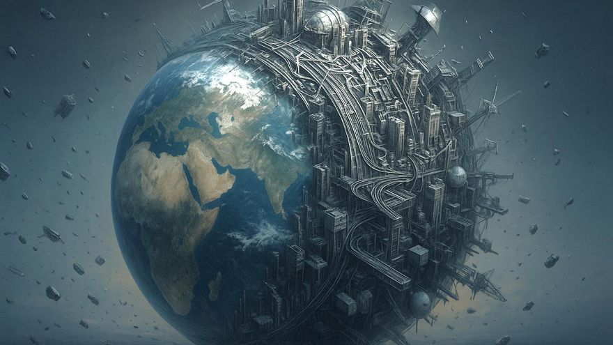 Vivimos dentro de un gigante de un billón de toneladas: bienvenidos a la tecnosfera