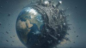 La tecnosfera envuelve el planeta como una coraza artificial: una capa creciente de construcciones humanas cuya masa ya supera a toda la vida terrestre.