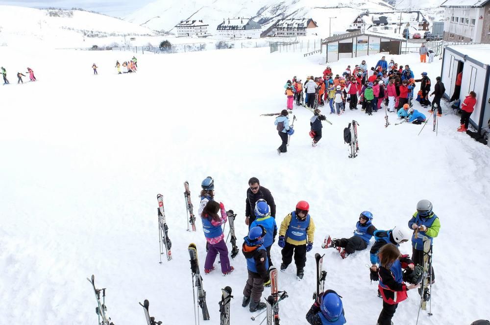 Reapertura de la temporada de esquí en Pajares