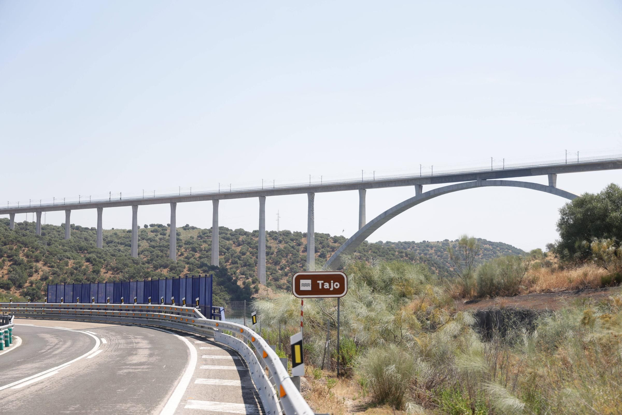 El viaducto sobre el Tajo de Cáceres