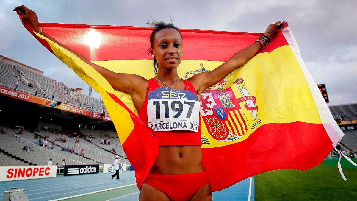 Ana Peleteiro reinó en 2012 en el Estadi Olímpic Lluís Companys