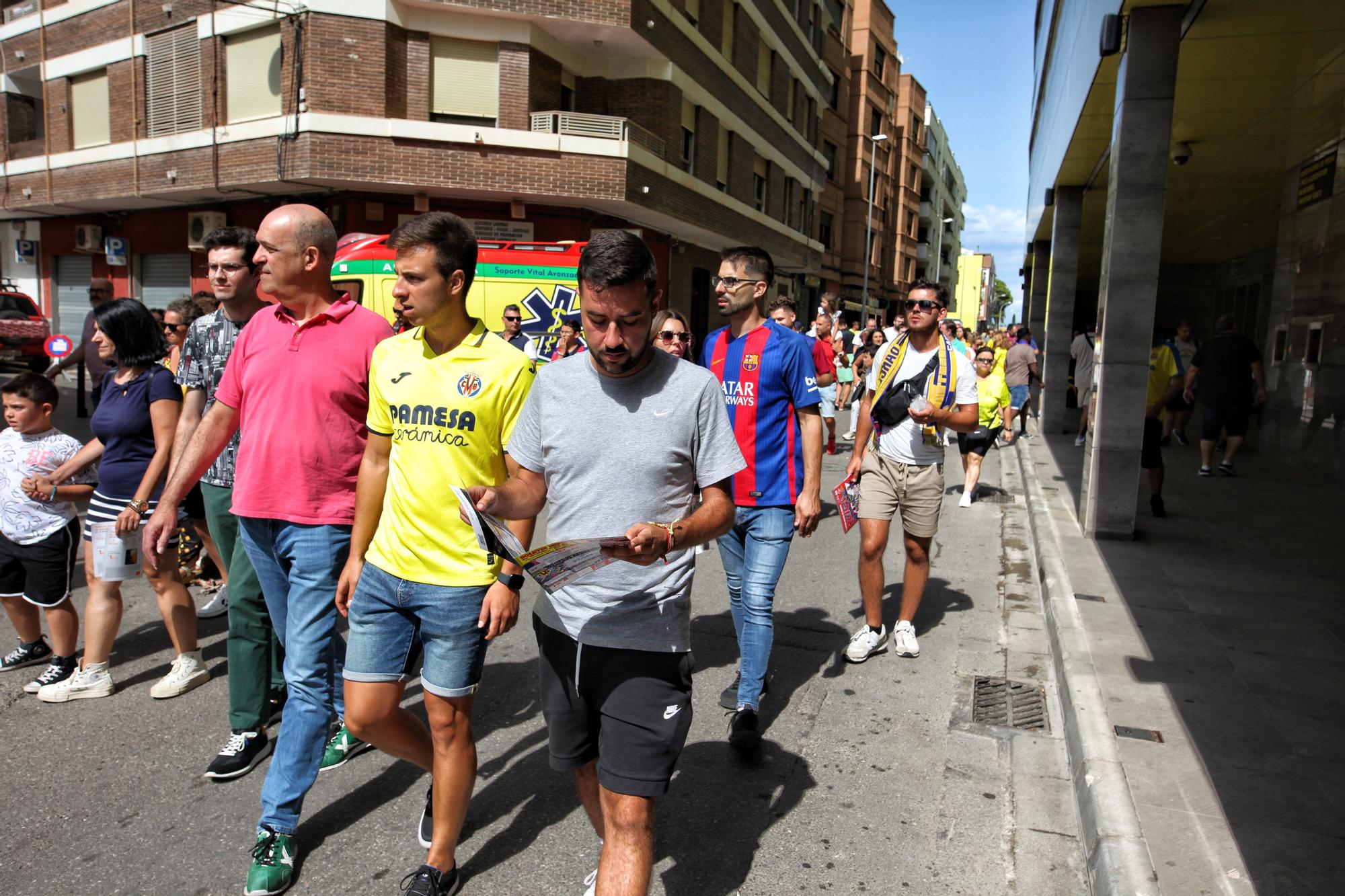 Galería | Las mejores imágenes de la previa del Villarreal-Barcalona