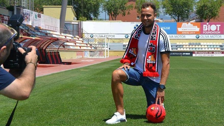 Pablo Íñiguez ya luce los colores del Reus Deportiu